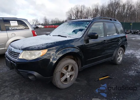 2010 Subaru Forester 2.5X from USA, damaged, VIN JF2SH6BC5AH772400